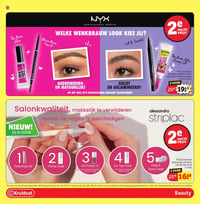 OP HET HELE NYX PROFESSIONAL MAKEUP ASSORTIMENT aanbieding bij Kruidvat – geldig van 27.01.2026 t/m 08.02.2026