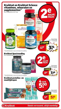 Kruidvat Sportvoeding aanbieding bij Kruidvat – geldig van 31.03.2026 t/m 05.04.2026