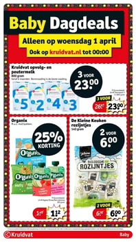 De Kleine Keuken rozijntjes aanbieding bij Kruidvat – geldig van 31.03.2026 t/m 05.04.2026