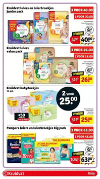 Kruidvat luiers value pack aanbieding bij Kruidvat – geldig van 31.03.2026 t/m 05.04.2026