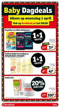 Sudocrem aanbieding bij Kruidvat – geldig van 31.03.2026 t/m 05.04.2026