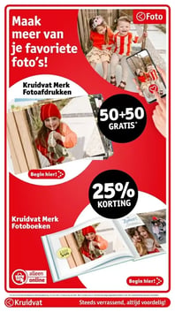 Kruidvat Merk Fotoboeken aanbieding bij Kruidvat – geldig van 31.03.2026 t/m 05.04.2026