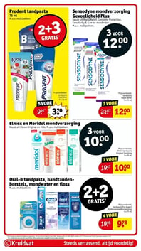 Elmex en Meridol mondverzorging aanbieding bij Kruidvat – geldig van 31.03.2026 t/m 05.04.2026