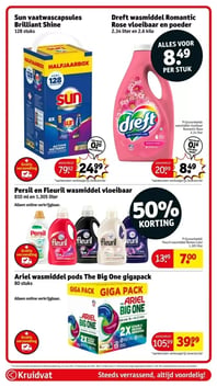 Sun vaatwascapsules Brilliant Shine aanbieding bij Kruidvat – geldig van 31.03.2026 t/m 05.04.2026