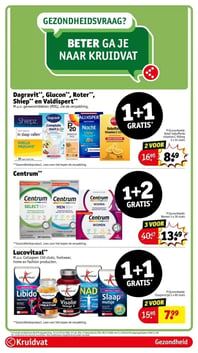 Centrum** aanbieding bij Kruidvat – geldig van 31.03.2026 t/m 05.04.2026