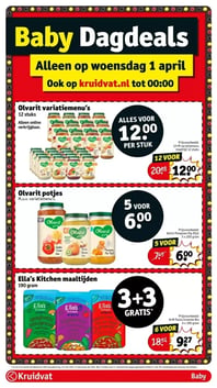 Olvarit potjes aanbieding bij Kruidvat – geldig van 31.03.2026 t/m 05.04.2026
