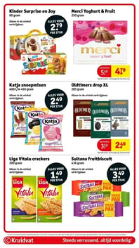 Kinder Surprise en Joy aanbieding bij Kruidvat – geldig van 31.03.2026 t/m 05.04.2026