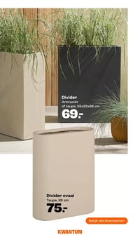 Divider aanbieding bij Kwantum – geldig van 02.02.2026 t/m 15.02.2026
