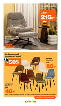 Fauteuil Demenza Taupe aanbieding bij Kwantum – geldig van 16.02.2026 t/m 01.03.2026
