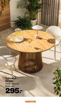 Tuintafel Grado aanbieding bij Kwantum – geldig van 16.03.2026 t/m 29.03.2026