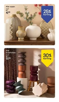 Alle vazen aanbieding bij Leen-bakker – geldig van 02.02.2026 t/m 08.02.2026