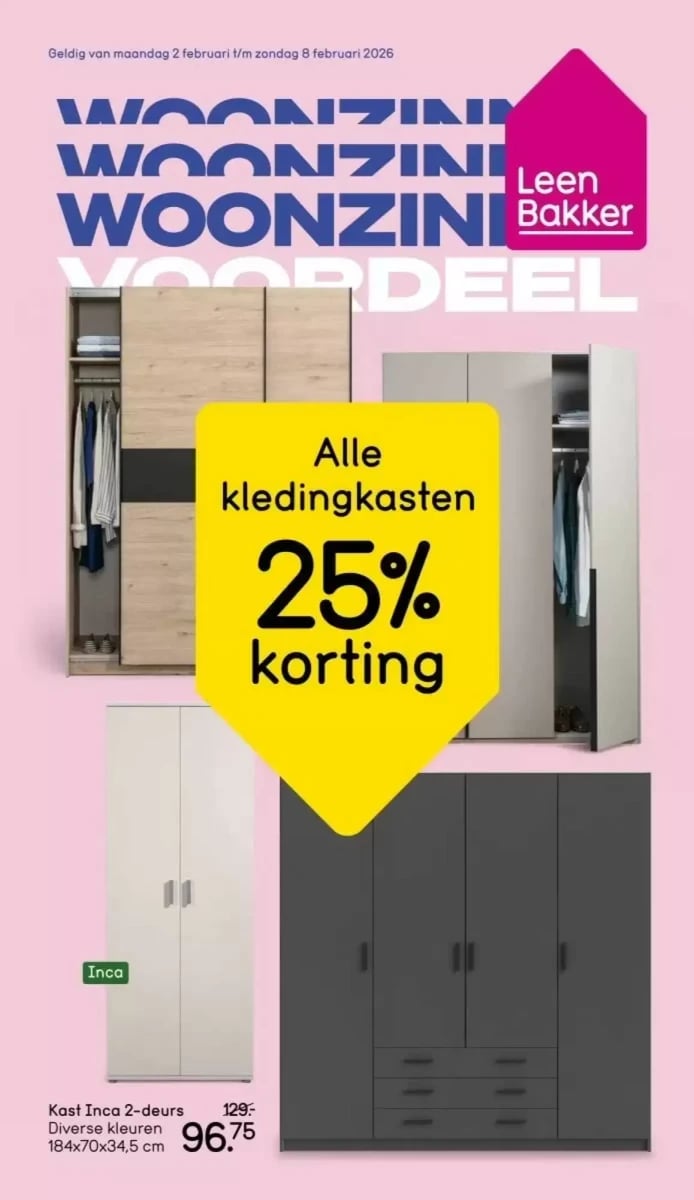 Leen Bakker folder – pagina 1
