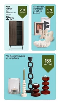 Alle theelichthouders en kandelaars aanbieding bij Leen-bakker – geldig van 02.02.2026 t/m 08.02.2026