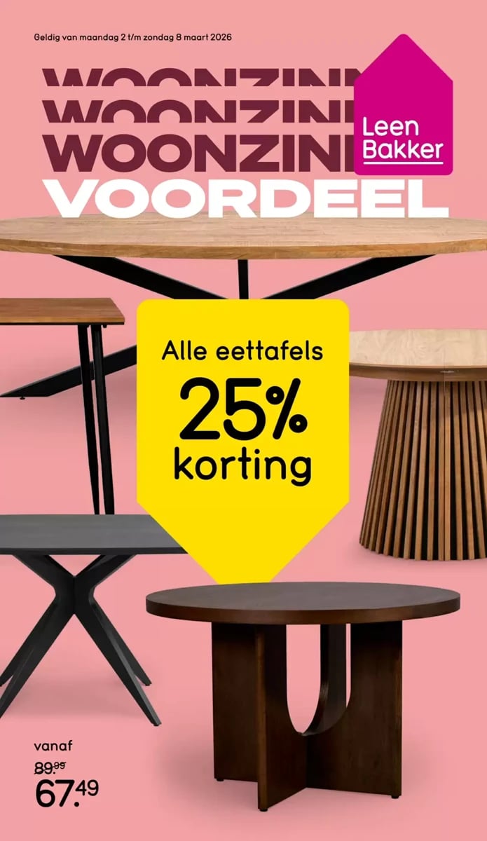 Leen Bakker folder – pagina 1