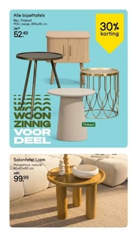 Salontafel Liam aanbieding bij Leen-bakker – geldig van 09.02.2026 t/m 15.02.2026