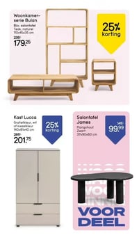 Kast Lucca aanbieding bij Leen-bakker – geldig van 09.02.2026 t/m 15.02.2026