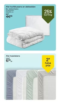 Alle hoeslakens aanbieding bij Leen-bakker – geldig van 09.02.2026 t/m 15.02.2026