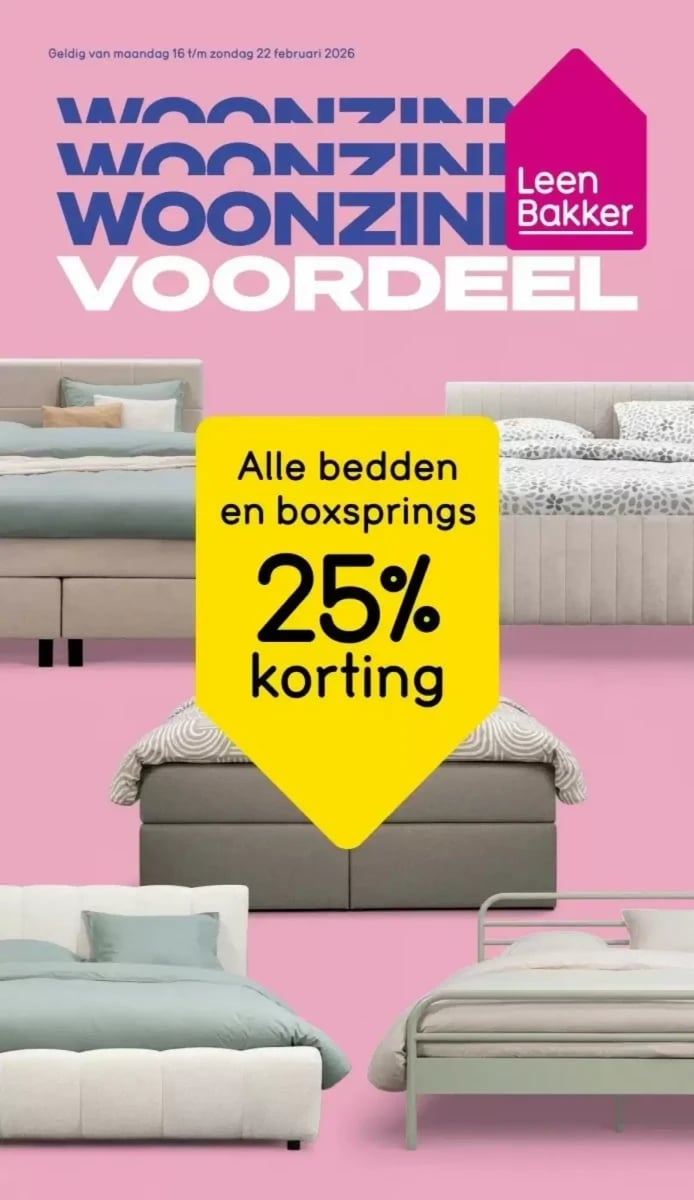 Leen Bakker folder – pagina 1
