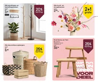 Alle decoratieve opbergers aanbieding bij Leen-bakker – geldig van 23.02.2026 t/m 01.03.2026