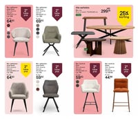 Bijv. barkruk Stella aanbieding bij Leen-bakker – geldig van 23.02.2026 t/m 01.03.2026
