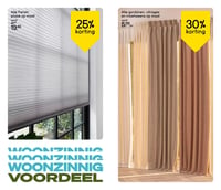 Alle gordijnen, vitrages en inbetweens op maat aanbieding bij Leen-bakker – geldig van 23.02.2026 t/m 01.03.2026