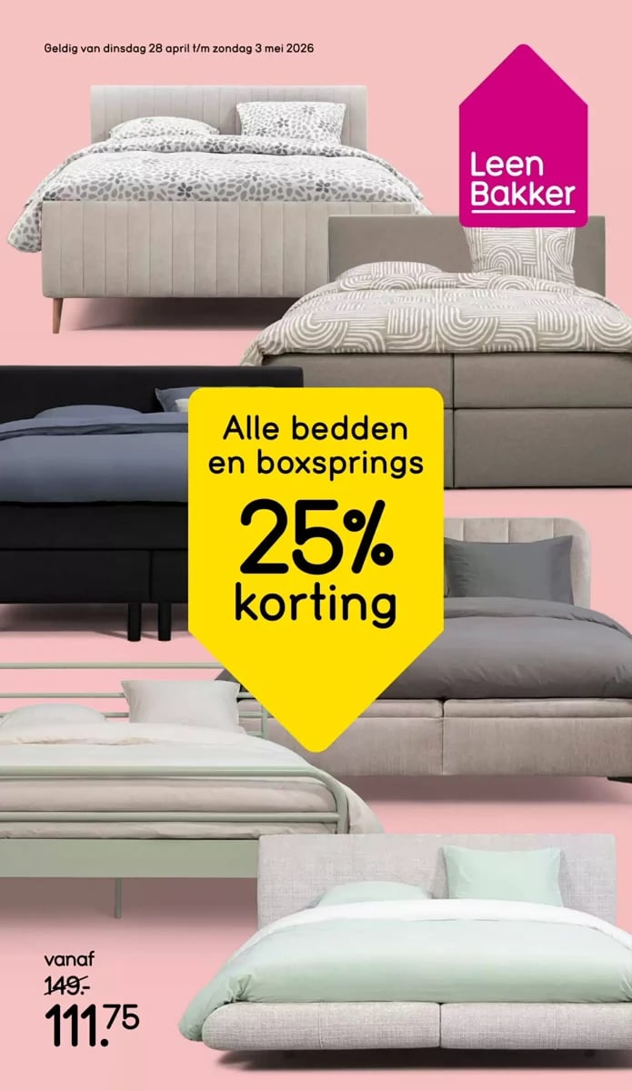 Leen Bakker folder – pagina 1