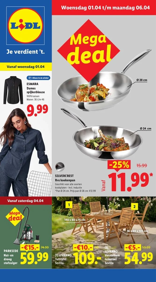 Lidl folder – pagina 1