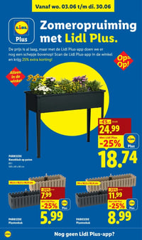 PARKSIDE Plantenbak aanbieding bij Lidl – geldig van 03.06.2026 t/m 30.06.2026