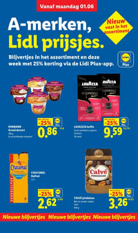 CALVÉ pindakaas aanbieding bij Lidl – geldig van 01.06.2026 t/m 07.06.2026
