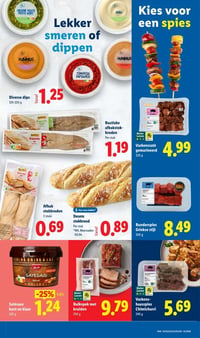 Varkenssaté gemarineerd aanbieding bij Lidl – geldig van 01.06.2026 t/m 07.06.2026