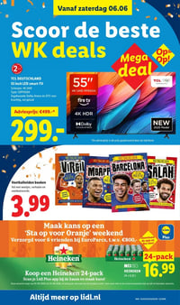 Heineken 24-pack aanbieding bij Lidl – geldig van 01.06.2026 t/m 07.06.2026