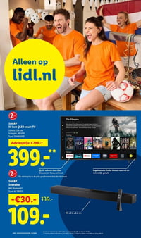 SHARP Soundbar aanbieding bij Lidl – geldig van 01.06.2026 t/m 07.06.2026