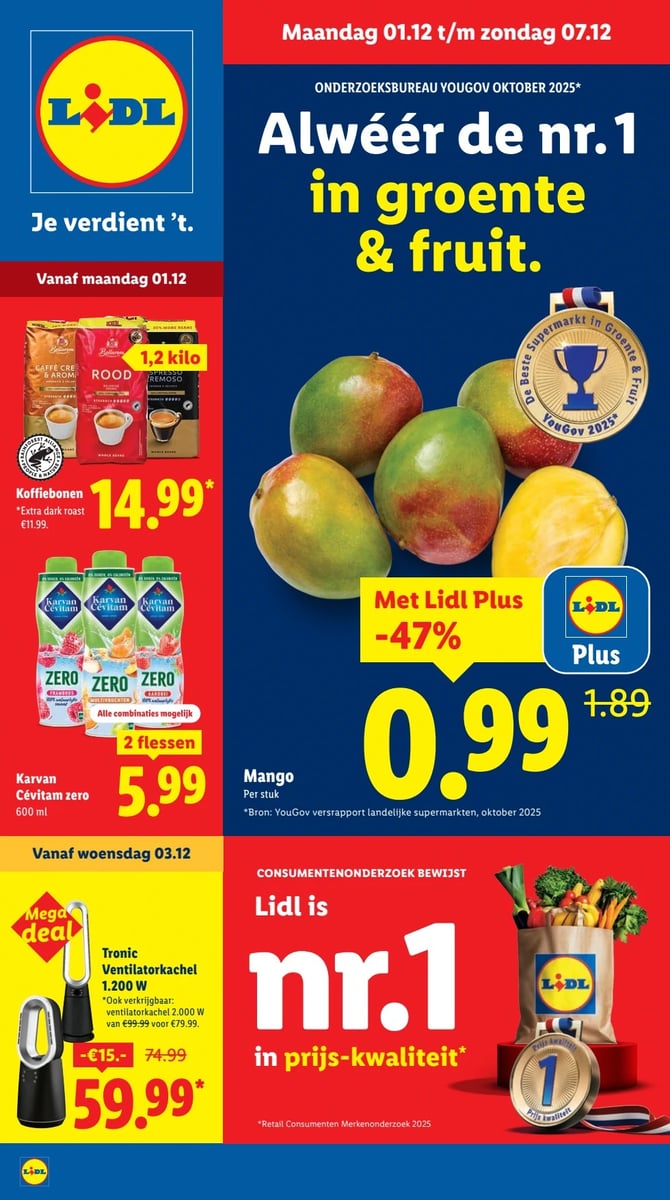 Lidl folder – pagina 1