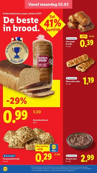 Pompoenpitbroodje aanbieding bij Lidl – geldig van 02.02.2026 t/m 08.02.2026