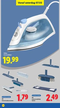 W5 Schoonmaakaccessoires aanbieding bij Lidl – geldig van 02.02.2026 t/m 08.02.2026