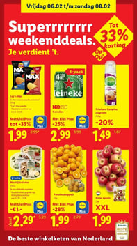 Lay's chips aanbieding bij Lidl – geldig van 06.02.2026 t/m 08.02.2026