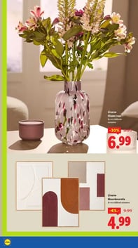 Glazen vaas aanbieding bij Lidl – geldig van 02.02.2026 t/m 08.02.2026