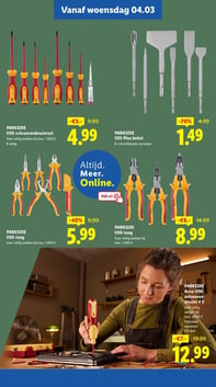 PARKSIDE VDE-tang aanbieding bij Lidl – geldig van 04.03.2026 t/m 08.03.2026