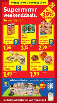Heineken aanbieding bij Lidl – geldig van 06.03.2026 t/m 08.03.2026