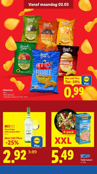 Tonijn naturel aanbieding bij Lidl – geldig van 02.03.2026 t/m 08.03.2026