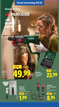 PARKSIDE Tang- of stiftmultimeter aanbieding bij Lidl – geldig van 02.03.2026 t/m 08.03.2026