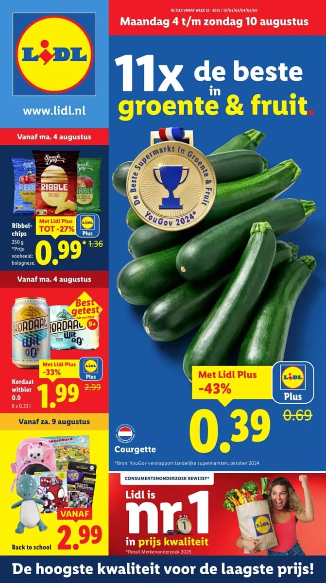Lidl folder – pagina 1