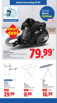 W5 Strijkplank aanbieding bij Lidl – geldig van 05.01.2026 t/m 11.01.2026