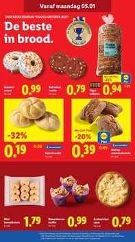Blauwebessen-muffin aanbieding bij Lidl – geldig van 05.01.2026 t/m 11.01.2026