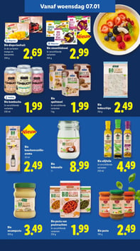 Bio kokoschips aanbieding bij Lidl – geldig van 07.01.2026 t/m 11.01.2026