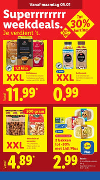 Amandelen of paranoten aanbieding bij Lidl – geldig van 05.01.2026 t/m 11.01.2026