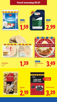 Milbona Mozzarella aanbieding bij Lidl – geldig van 05.01.2026 t/m 11.01.2026