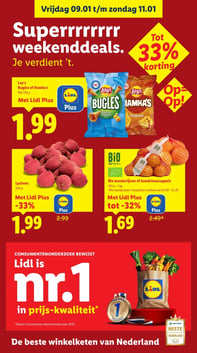 Bio mandarijnen of handsinaasappels aanbieding bij Lidl – geldig van 05.01.2026 t/m 11.01.2026