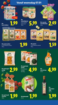 Bio gedroogde mango aanbieding bij Lidl – geldig van 05.01.2026 t/m 11.01.2026