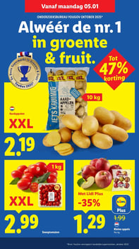 Aardappelen aanbieding bij Lidl – geldig van 05.01.2026 t/m 11.01.2026